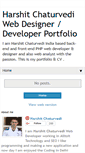 Mobile Screenshot of harshit.info