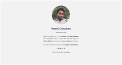 Desktop Screenshot of harshit.in